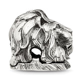 Sterling Silver Reflections Lion Hinged Bead
